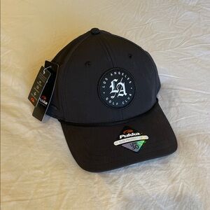 NWT Black TGL Pukka Los Angeles Golf Club Cap